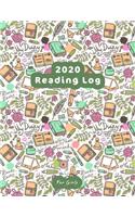 2020 Reading Log For Girls