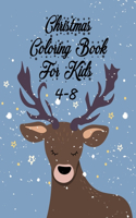 Christmas Coloring Book for Kids 4-8