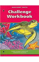 Harcourt Math: Challenge Workbook, Grade 4: Pupil Edition