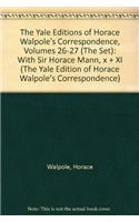 Yale Editions of Horace Walpole's Correspondence, Volumes 26-27 (the Set)