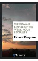 Roman Empire of the West. Four Lectures