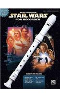 Selections from Star Wars for Recorder