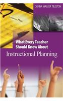 What Every Teacher Should Know About Instructional Planning