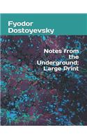 Notes from the Underground: Large Print