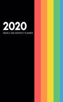 2020 Weekly And Monthly Planner