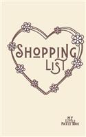 Shopping List My Little Pocket Book