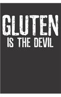 Gluten Free Celiac Disease Notebook Journal