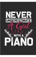 Never Undersetimate A Girl With A Piano