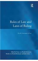 Rules of Law and Laws of Ruling