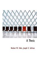 A Thesis