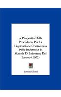 A Proposito Della Procedura