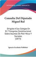 Consulta del Diputado Miguel Rul