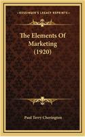 The Elements of Marketing (1920)