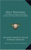Walt Whitman