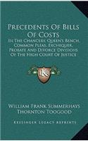Precedents of Bills of Costs