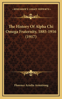 The History Of Alpha Chi Omega Fraternity, 1885-1916 (1917)