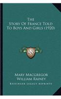 Story Of France Told To Boys And Girls (1920)