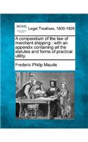 compendium of the law of merchant shipping