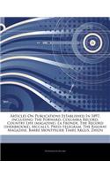 Articles on Publications Established in 1897, Including: The Forward, Columbia Record, Country Life (Magazine), La Fronde, the Record (Sherbrooke), McCall's, Press-Telegram, the Railway Magazine, Barre Mon