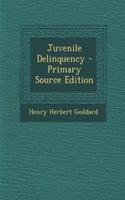 Juvenile Delinquency - Primary Source Edition