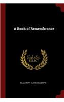 A Book of Remembrance