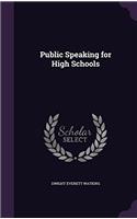 Public Speaking for High Schools