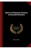 Spaces of Riemann Surfaces as Bounded Domains