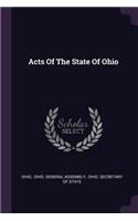 Acts Of The State Of Ohio
