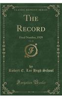 The Record, Vol. 16