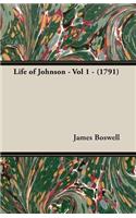 Life of Johnson - Vol 1 - (1791)