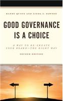 Good Governance is a Choice