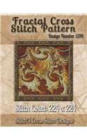 Fractal Cross Stitch Pattern: Design No. 5241