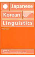 Japanese/Korean Linguistics, Volume 14