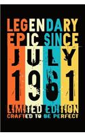 Epic Since July 1961