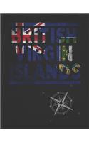 British Virgin Islands: Personalized Gift for Virgin Islander Friend for Travel Undated Planner Daily Weekly Monthly Calendar Organizer Journal