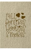 Fall Bonfires Hoodies S'mores