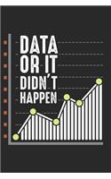 Data or it didn't happen