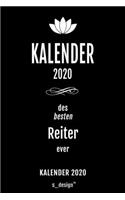 Kalender 2020 für Reiter