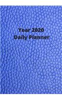 Year 2020 Fully Dated Monthly, Weekly And Daily Calender Planner