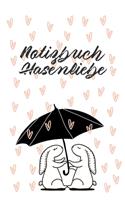Notizbuch Hasenliebe