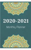 2020 -2021 Monthly Planner