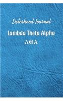 Sisterhood Journal Lambda Theta Alpha