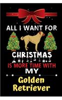 All I want for Christmas is more time with my Golden Retriever