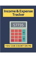 Expense Tracker & Organizer: Finance Monthly or Weekly Budget Planner Expense Tracker - 100 Pages - Large 8.5x11 Inches