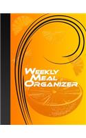 Weekly Meal Organizer: A Guide To Meal Planning, Double Spread Weekly Layout