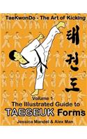 Taekwondo the art of kicking. The illustrated guide to Taegeuk forms