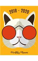 2018 - 2020 Monthly Planner