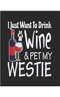 I Just Want to Drink Wine & Pet My Westie: 2019 Planner for Westie Mom
