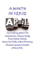 April, A Month In Verse