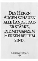 Des Herrn Augen...
